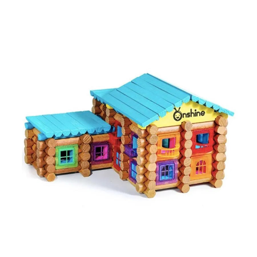 Spitalul din Munti tip Puzzle, 240 Piese, Multicolor, Lemn