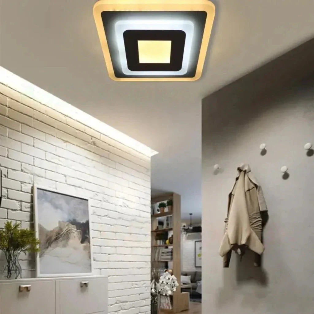 Lustra LED MORNIKA, 14W, lumina Neutra, Alb